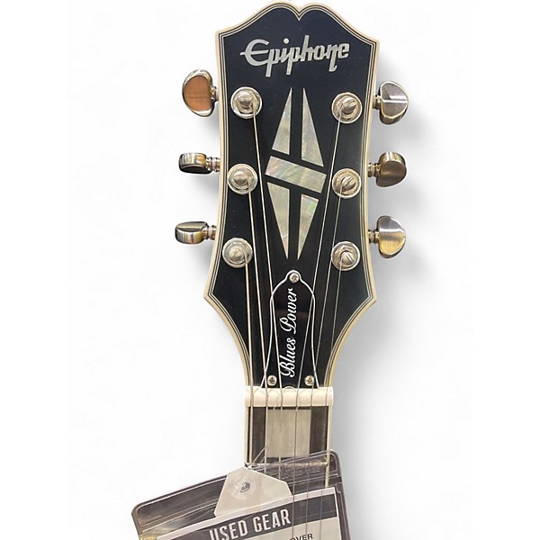 Used Epiphone Blues Lover Gold Top Solid Body Electric Guitar