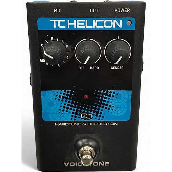 Used TC Helicon VoiceTone C1 Effect Pedal