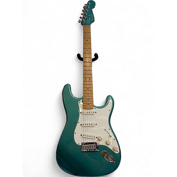 Used Fender American Standard Stratocaster LTD Ocean Turquoise Solid Body Electric Guitar