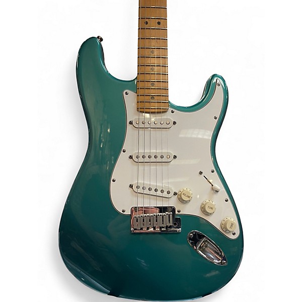 Used Fender American Standard Stratocaster LTD Ocean Turquoise Solid Body Electric Guitar