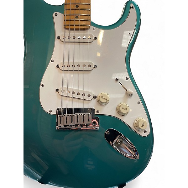 Used Fender American Standard Stratocaster LTD Ocean Turquoise Solid Body Electric Guitar
