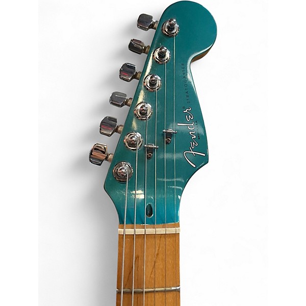 Used Fender American Standard Stratocaster LTD Ocean Turquoise Solid Body Electric Guitar