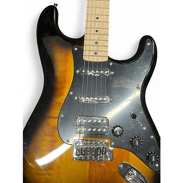 Used Squier Stratocaster HSS 2 Color Sunburst Solid Body Electric Guitar