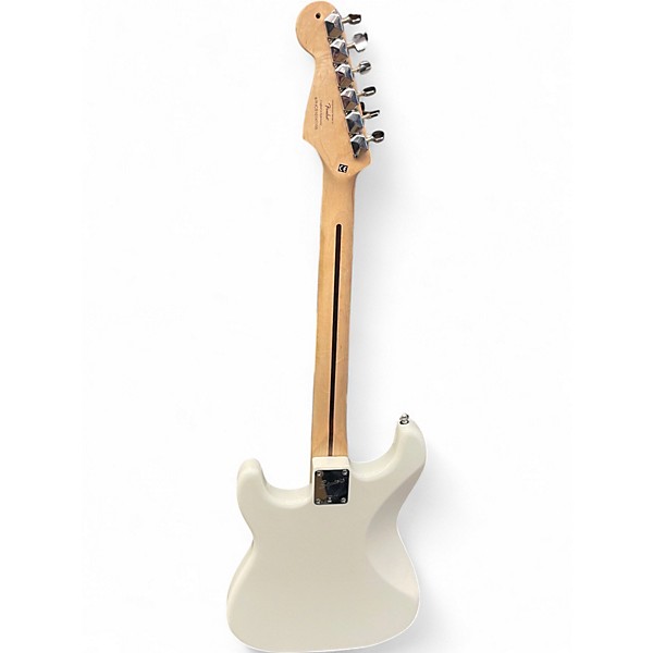 Used Squier Bullet Stratocaster HH White Solid Body Electric Guitar