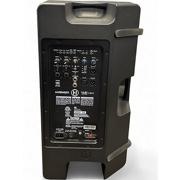 Used Harbinger VARI V3412 Powered Speaker