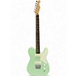 Used Squier Paranormal Baritone Cabronita Telecaster Surf Green Solid Body Electric Guitar thumbnail