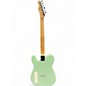 Used Squier Paranormal Baritone Cabronita Telecaster Surf Green Solid Body Electric Guitar