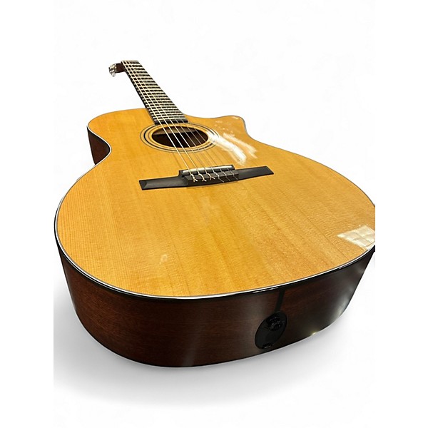 Used 2012 Taylor 314CEN Natural Classical Acoustic Electric Guitar