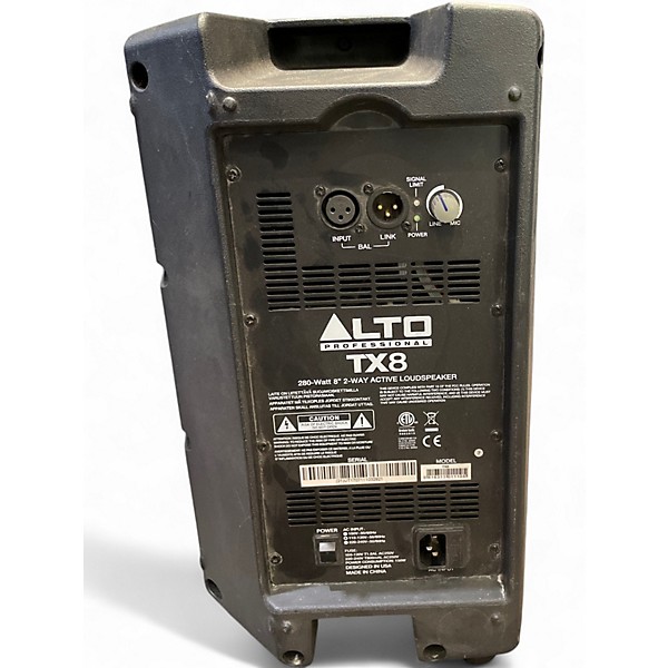 Used Alto TX8 8in Powered Speaker