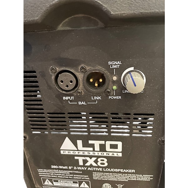 Used Alto TX8 8in Powered Speaker
