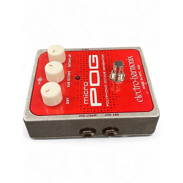Used Electro-Harmonix Micro Pog Polyphonic Octave Generator Effect Pedal