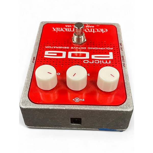 Used Electro-Harmonix Micro Pog Polyphonic Octave Generator Effect Pedal