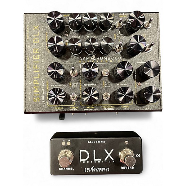 Used Dsm Humboldt Electronics Simplifier DLX Zero Watt Duel Ch & Reverb Stereo Amplifier Guitar Preamp
