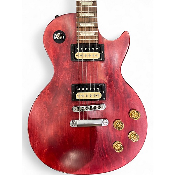 Used Gibson LPJ Red Solid Body Electric Guitar