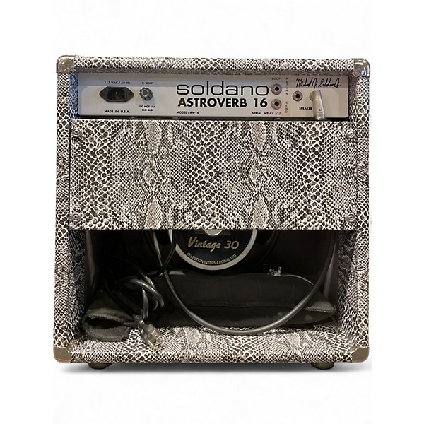 Used Soldano ASTROVERB Tube Guitar Combo Amp