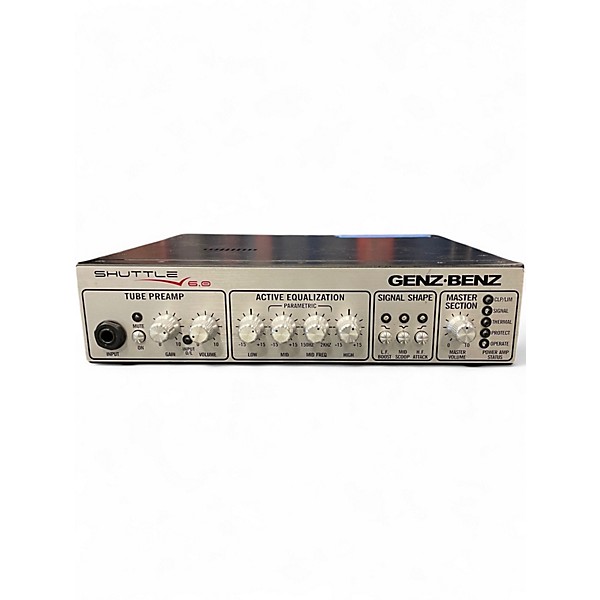 Used Genz Benz Shuttle 6.0 600W Bass Amp Head