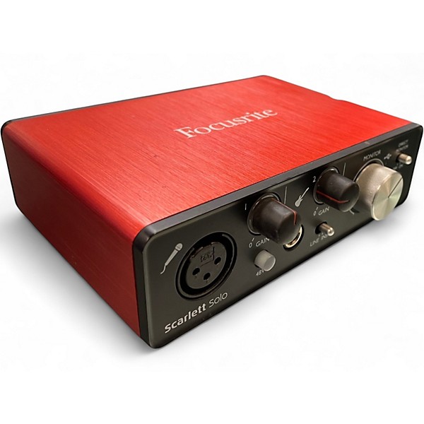 Used Focusrite Scarlett Solo Gen 2 Audio Interface