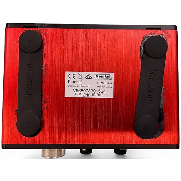 Used Focusrite Scarlett Solo Gen 2 Audio Interface