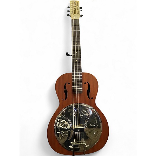 Used Gretsch Guitars G9200 Boxcar Round Neck Natural Resonator Guitar