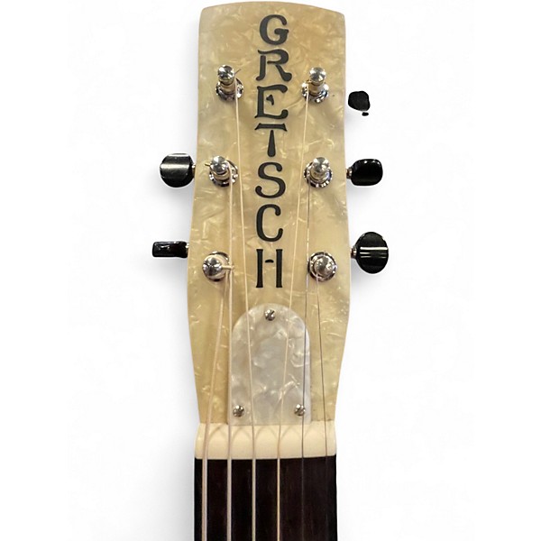 Used Gretsch Guitars G9200 Boxcar Round Neck Natural Resonator Guitar