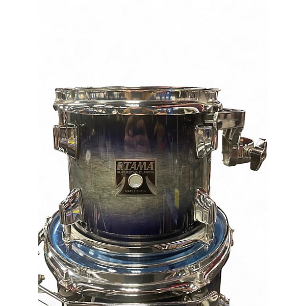 Used TAMA 7 Piece Superstar Classic Dark Indigo Burst Drum Kit