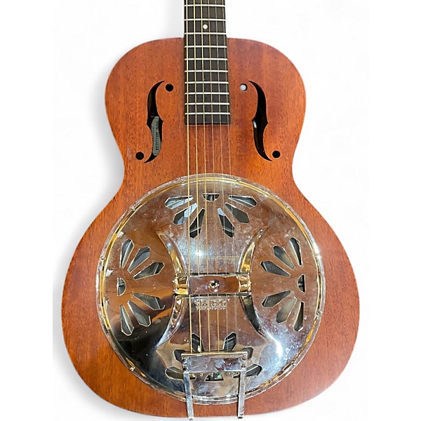 Used Gretsch Guitars G9200 Boxcar Round Neck Natural Resonator Guitar