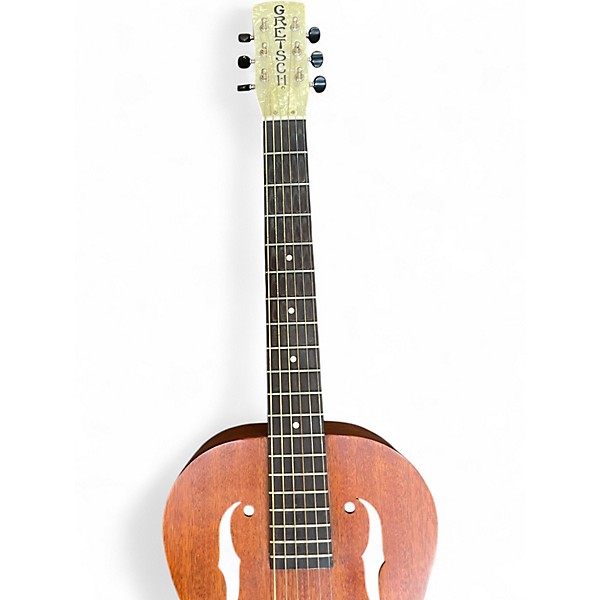 Used Gretsch Guitars G9200 Boxcar Round Neck Natural Resonator Guitar