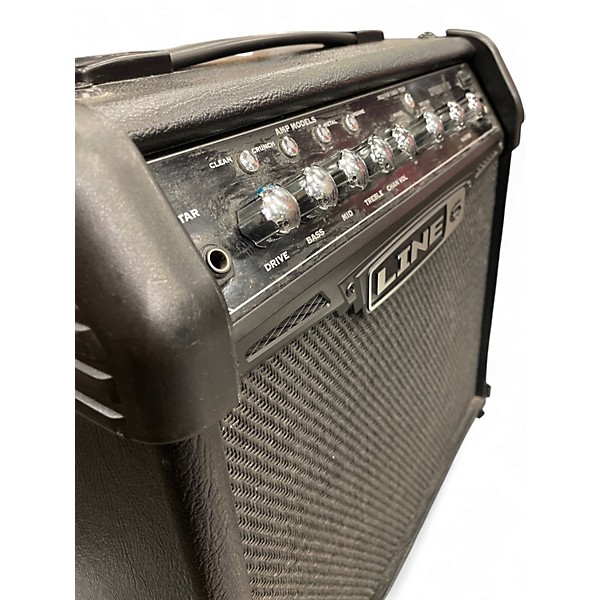 Used Line 6 Spider IV 15W 1X8 Guitar Combo Amp