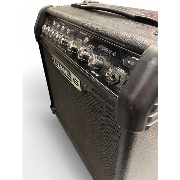 Used Line 6 Spider IV 15W 1X8 Guitar Combo Amp