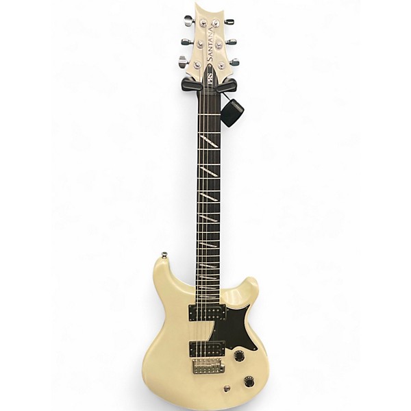 Used PRS Carlos Santana Signature SE Pearl White Solid Body Electric Guitar