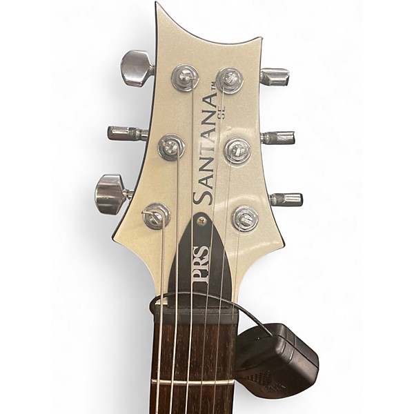 Used PRS Carlos Santana Signature SE Pearl White Solid Body Electric Guitar