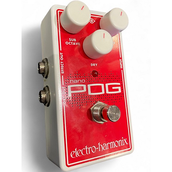 Used Electro-Harmonix Nano POG Polyphonic Octave Generator Effect Pedal