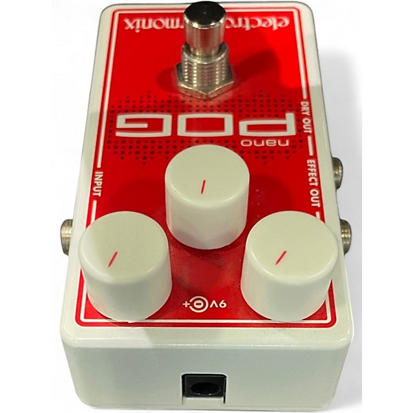 Used Electro-Harmonix Nano POG Polyphonic Octave Generator Effect Pedal