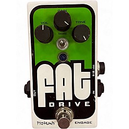 Used Pigtronix Fat Drive Tube Sound Overdrive Effect Pedal