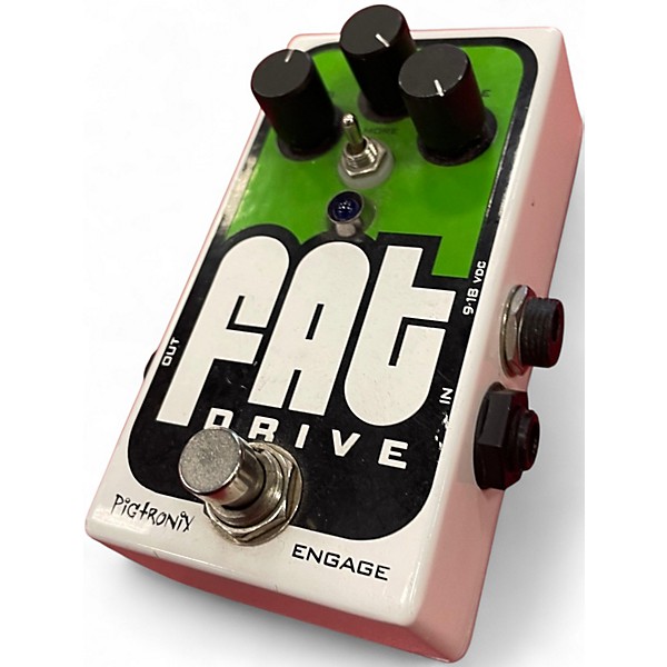 Used Pigtronix Fat Drive Tube Sound Overdrive Effect Pedal