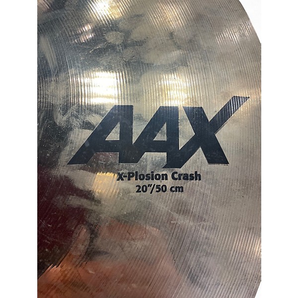 Used SABIAN 20in AAX Xplosion Crash Cymbal