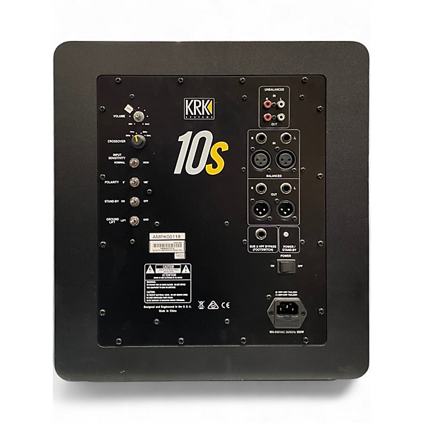 Used KRK 10S Subwoofer