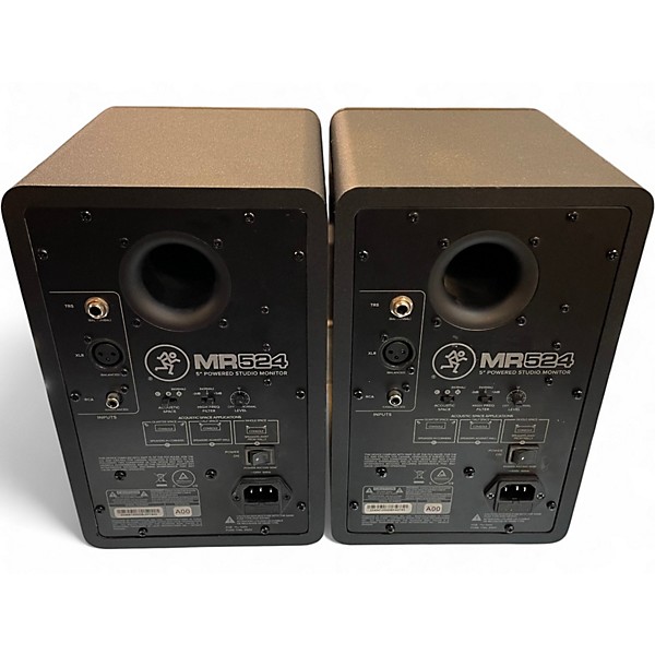 Used Mackie MR524 Pair Powered Monitor
