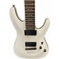 Used Schecter Guitar Research Demon 7 String Alpine White Solid Body Electric Guitar
