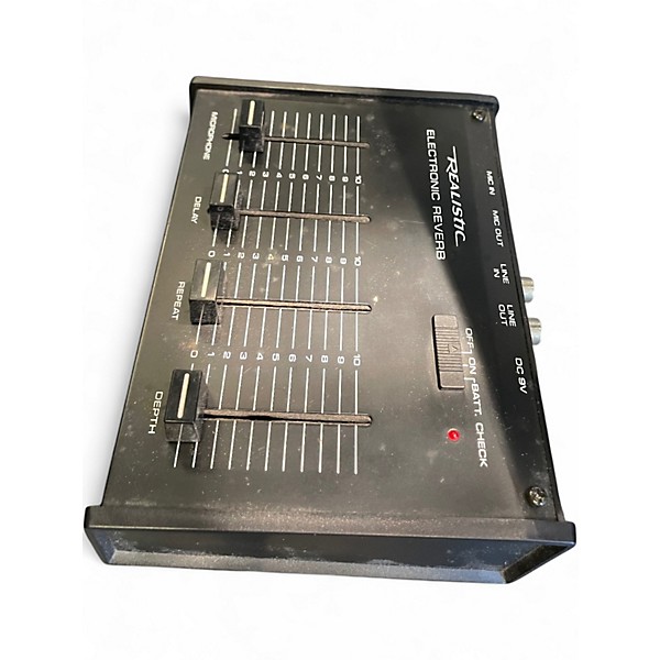 Used Realistic Electronic Reverb Effect Pedal