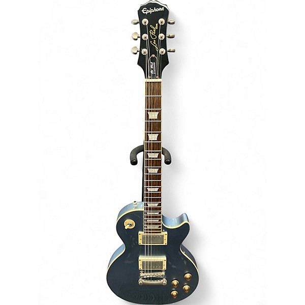 Used Epiphone Les Paul Standard Lake Placid Blue Solid Body Electric Guitar