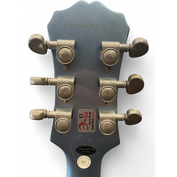 Used Epiphone Les Paul Standard Lake Placid Blue Solid Body Electric Guitar