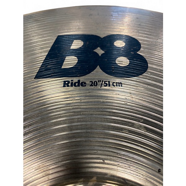 Used SABIAN 20in B8 Ride Cymbal