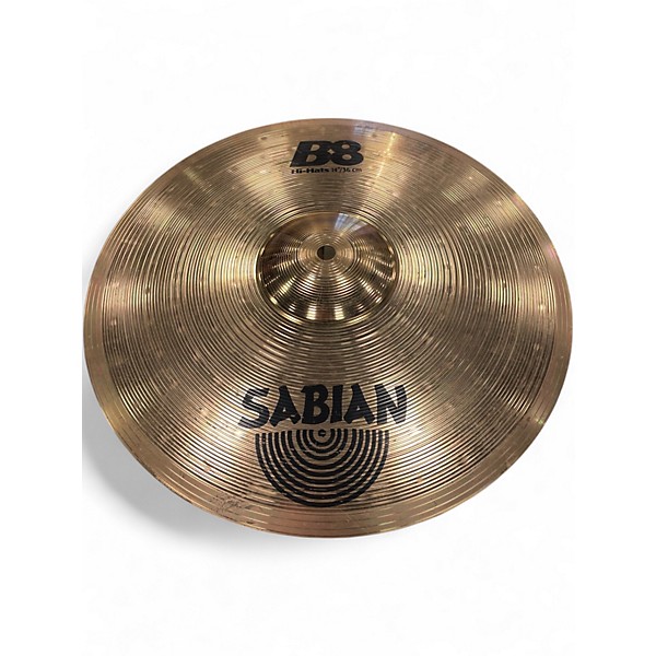 Used SABIAN 14in B8 Hi Hat Pair Cymbal