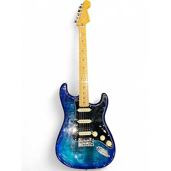 Used Fender Player II Stratocaster Blue Solid Body Electric Guitar