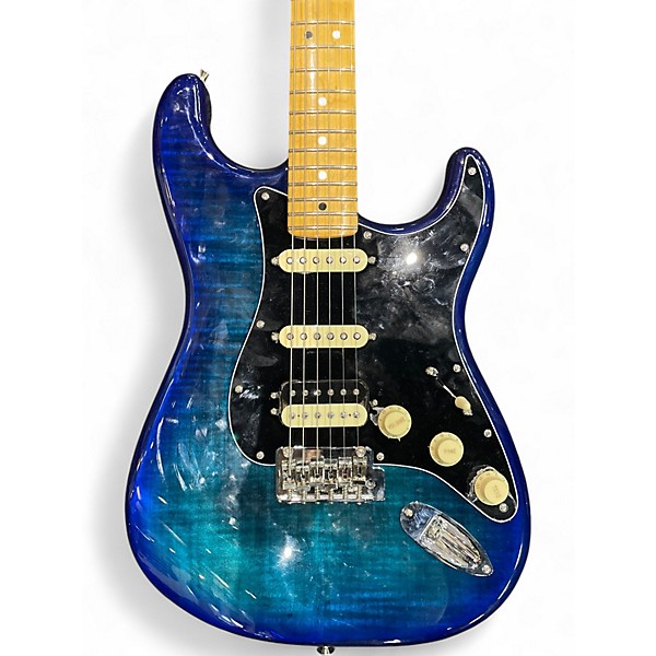 Used Fender Player II Stratocaster Blue Solid Body Electric Guitar