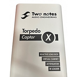 Used Two Notes AUDIO ENGINEERING Torpedo Captor Effect Pedal