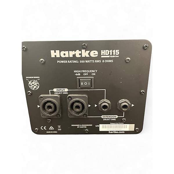Used Hartke HD115 Bass Cabinet