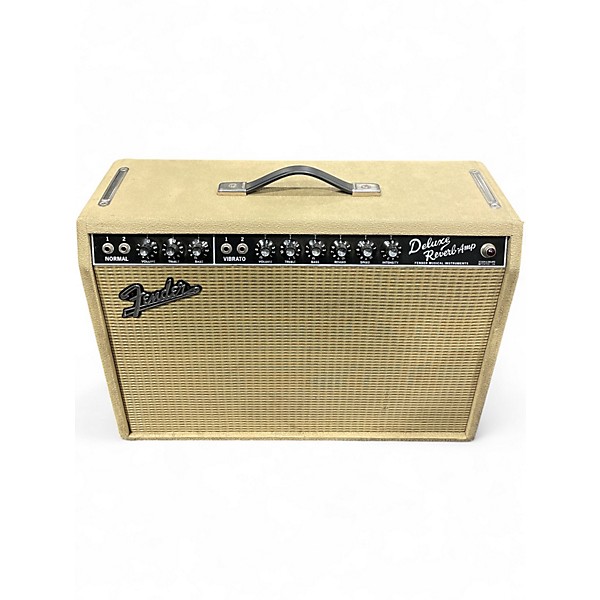 Used Fender 1965 Deluxe Reverb 22W Tube Guitar Amp Head