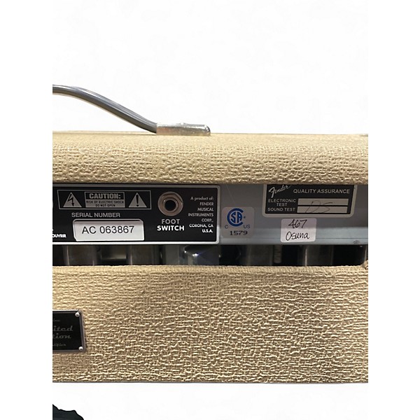 Used Fender 1965 Deluxe Reverb 22W Tube Guitar Amp Head